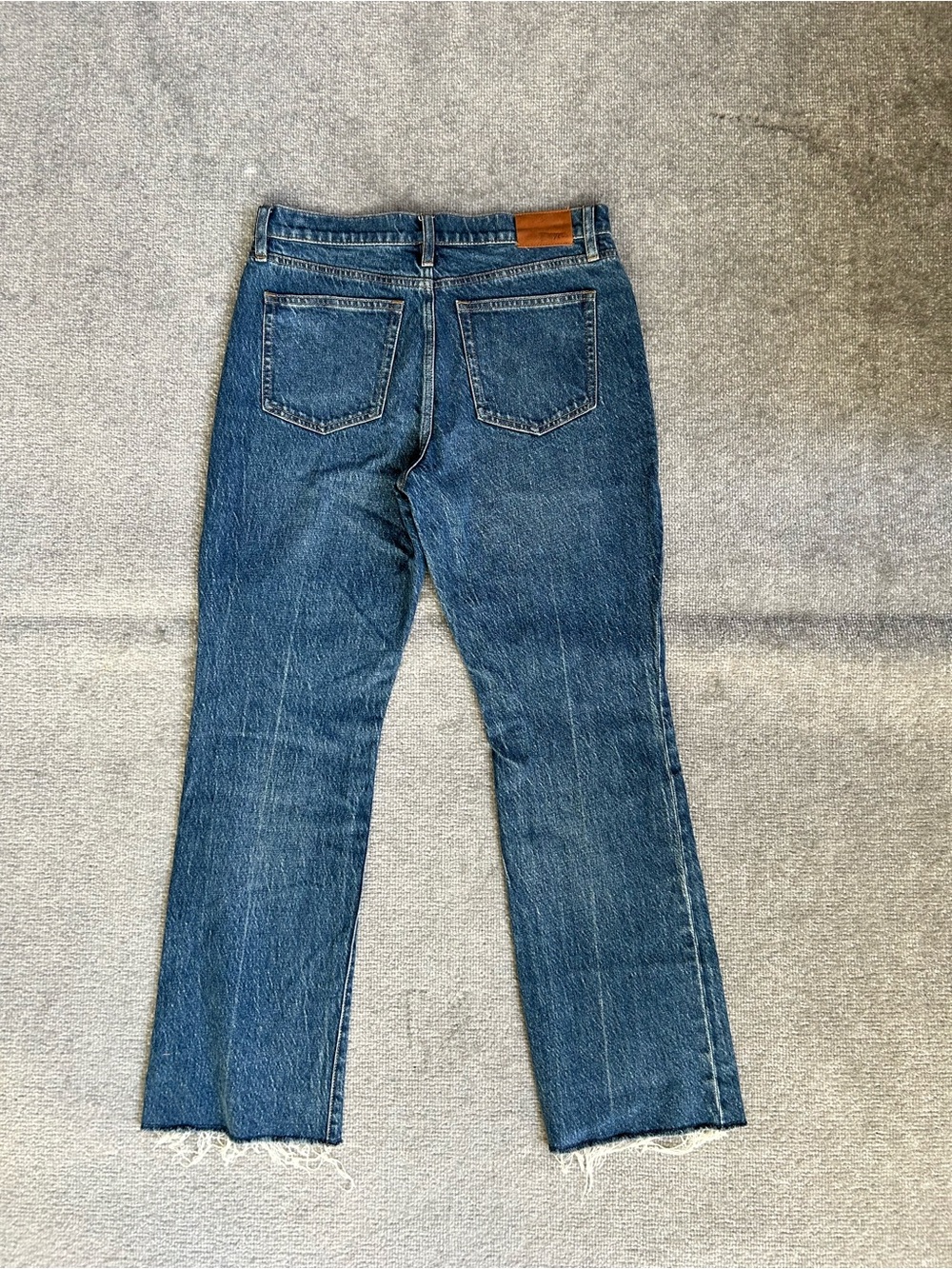 NWOT J. Crew Full-Length Demi-Boot Jean in Kamari Wash Raw Hem Women's Size 29 - Picture 6 of 10